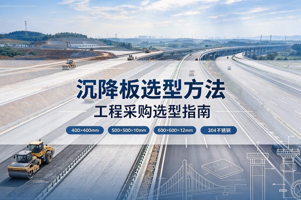 商州沉降板选择方法