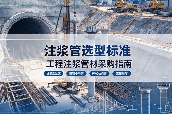 商州注浆管选型标准
