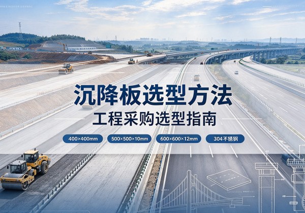 商州沉降板选择方法