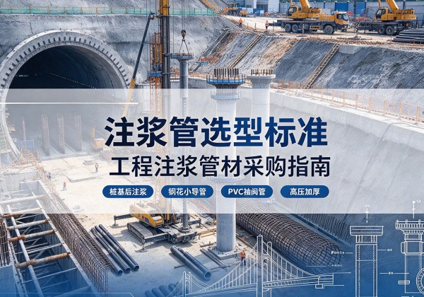 商州注浆管选型标准
